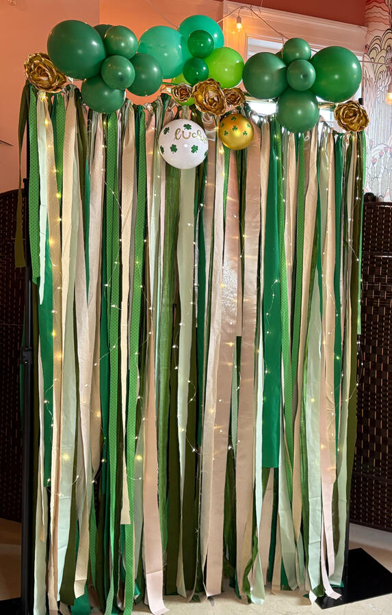 Be My Valentine FUN backdrop